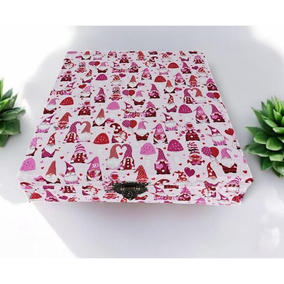 Handmade personal storage box for special one, Valentines Theme storage box-Ne - Picture 2 of 10